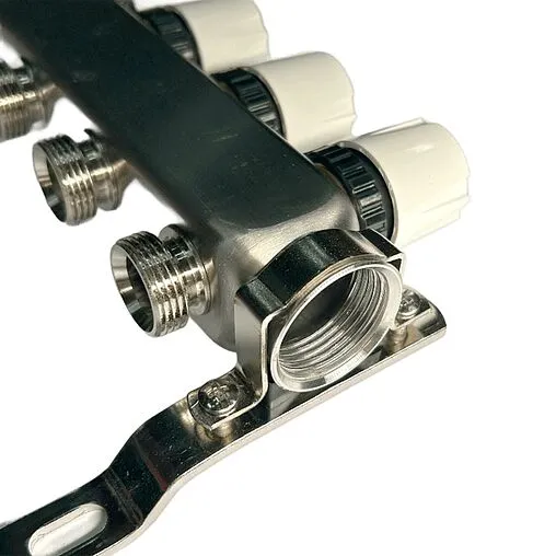 Группа коллекторная без расходомеров 9 отводов 1&quot;в/в x ¾&quot;ек Uni-fitt TECHNO 451W4309