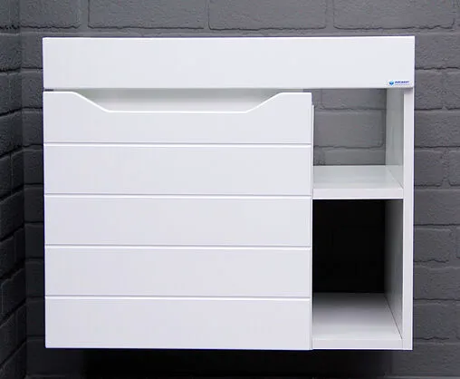 Тумба под умывальник подвесная Айсберг Absolute 60 белый DA6701T