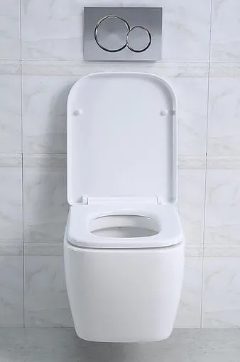 Унитаз подвесной безободковый BelBagno Veneto белый BB132CHR