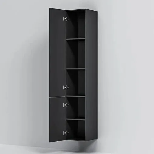 Шкаф-пенал подвесной Am.Pm Gem 30 R чёрный матовый M90CHR0306BM