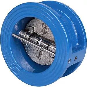 Клапан обратный поворотный двустворчатый межфланцевый Ду80 Ру16 Tecofi CB3448N-EP0080, 1