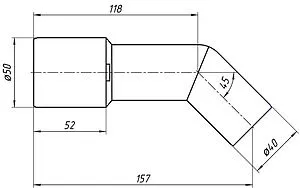 Отвод Ани Пласт M445 Отвод Ани Пласт M445, 2