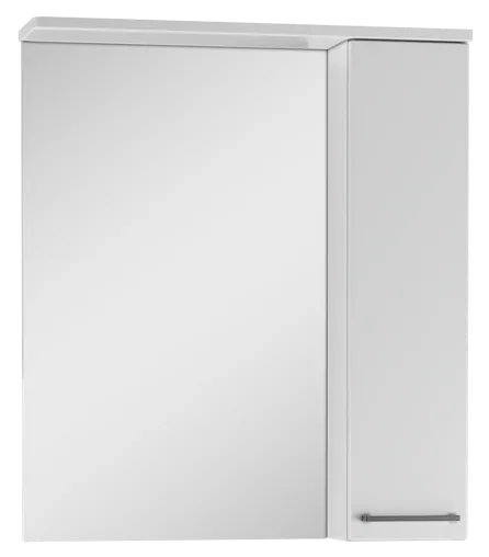 Шкаф-зеркало Айсберг Контраст 60 R белый DA2705HZ