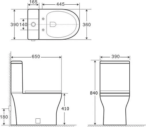 Чаша унитаза Aquanet Roll 2-C белый Roll 2-C Чаша унитаза Aquanet Roll 2-C белый Roll 2-C