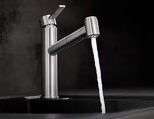 Смеситель для кухни с выдвижным изливом Blanco Ambis-S нержавеющая сталь 523119 Смеситель для кухни с выдвижным изливом Blanco Ambis-S нержавеющая сталь 523119, 5