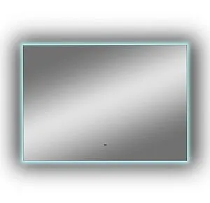 Зеркало с подсветкой Continent Trezhe Led 100x70 с бесконтактным сенсором белый ЗЛП316, 3