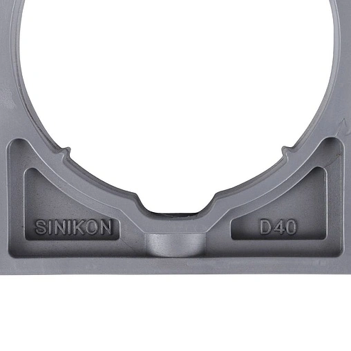Клипса с защелкой D=40мм серый Sinikon KPP.040 Клипса с защелкой D=40мм серый Sinikon KPP.040