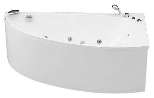 Ванна акриловая Aquanet Augusta 170x90 R 00203905