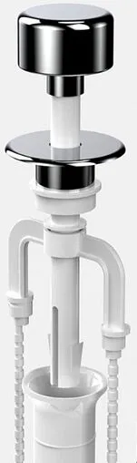 Комплект арматуры для бачка штоковый ½&quot; пластик нижний BERGES Eko 01 030101