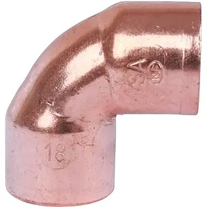 Уголок двухраструбный пайка 18мм угол 90° Sanha 5090 1509018 Уголок двухраструбный пайка 18мм угол 90° Sanha 5090 1509018, 4