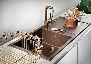 Мойка кухонная Omoikiri Sumi 79-PL платина 4993667, 5