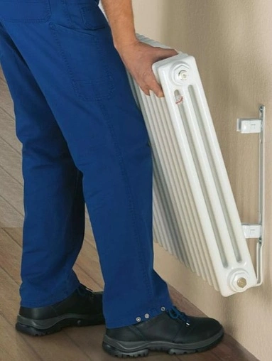 Комплект креплений настенный Zehnder Charleston 2 x SMB50 черный матовый Ral9217 173549