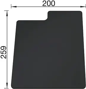 Разделочная доска Blanco SityPad лава 235900 Разделочная доска Blanco SityPad лава 235900, 2