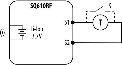 Беспроводной комнатный терморегулятор ZigBee Salus QANTUM белый SQ610RF