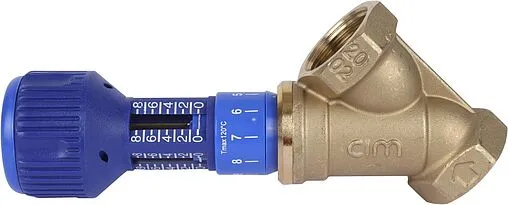 Балансировочный клапан 1&quot;в х 1&quot;в Kvs 11.76 Cimberio CIM 727OT 1