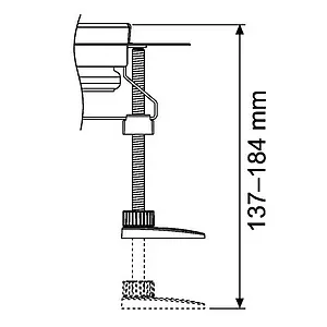 Ножки для лотка h=139мм TECEdrainline 660004 Ножки для лотка h=139мм TECEdrainline 660004, 2