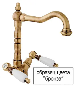 Термостат для 2 потребителей Cezares Margot бронза MARGOT-VDIM2-T-02-Bi, 2