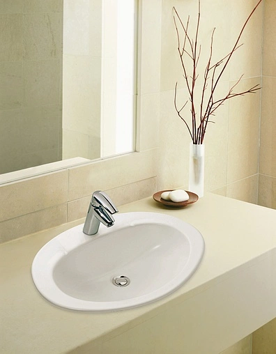 Раковина Jacob Delafon Ovale Dessus 50 белый E1358-00