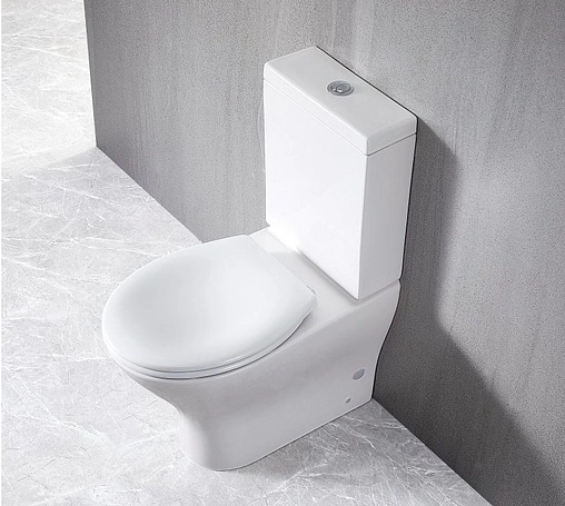 Унитаз-компакт безободковый BelBagno Acqua белый BB340CPR+BB340T