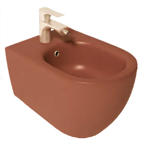 Биде подвесное ISVEA Infinity терракотовый 10NF41001SV-2U