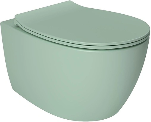 Крышка-сиденье для унитаза с микролифтом Isvea Sentimenti Neo мятно-зеленый 40D40542I-S