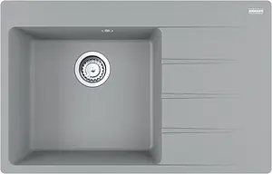 Мойка кухонная Franke Fragranite CNG 61½11-78 TL L серый камень 114.0639.730 Мойка кухонная Franke Fragranite CNG 61½11-78 TL L серый камень 114.0639.730, 1