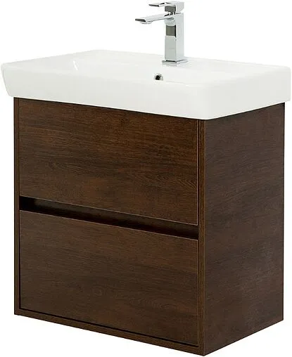 Тумба под умывальник подвесная BelBagno NEON 60 Rovere Scuro NEON-600-2C-SO-RS