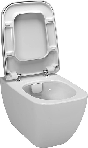 Унитаз подвесной безободковый VitrA Shift Rim-Ex белый 7742B003-0075