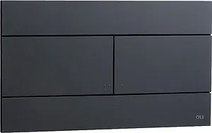 Клавиша смыва для унитаза OLI Slim 886040 черный матовый, 3