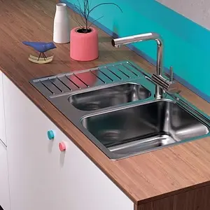 Мойка кухонная Omoikiri Sagami 79-2-IN нержавеющая сталь 4993733 Мойка кухонная Omoikiri Sagami 79-2-IN нержавеющая сталь 4993733, 3