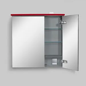 Шкаф-зеркало Am.Pm Spirit 2.0 60 R красный глянец M70AMCR0601RG Шкаф-зеркало Am.Pm Spirit 2.0 60 R красный глянец M70AMCR0601RG, 5