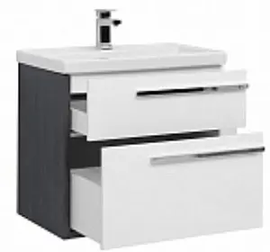 Тумба-умывальник Aquanet Фостер 70 белый/эвкалипт мистери 00202064+00187813 Тумба-умывальник Aquanet Фостер 70 белый/эвкалипт мистери 00202064+00187813, 4