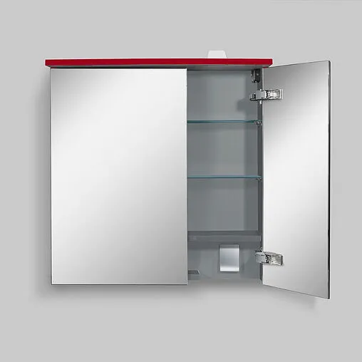 Шкаф-зеркало Am.Pm Spirit 2.0 60 R красный глянец M70AMCR0601RG