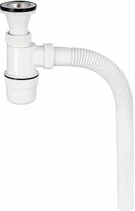 Сифон бутылочный для мойки VIRPlast Эконом 30980114 Сифон бутылочный для мойки VIRPlast Эконом 30980114, 1