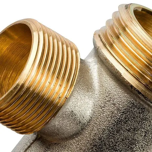 Коллектор распределительный проходной 3 отвода 1&quot;в/н x М24x19 Luxor CP 403 68533400