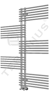 Полотенцесушитель водяной лесенка Terminus Европа П30 500х1296 полированная сталь 4620768886676 Полотенцесушитель водяной лесенка Terminus Европа П30 500х1296 полированная сталь 4620768886676, 2
