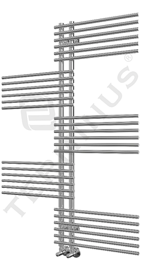 Полотенцесушитель водяной лесенка Terminus Европа П30 500х1296 полированная сталь 4620768886676