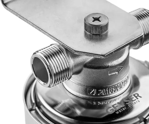 Корпус фильтра ¾"н x ¾"н Slim Line 10" Гейзер Премьер 50753 Корпус фильтра ¾"н x ¾"н Slim Line 10" Гейзер Премьер 50753