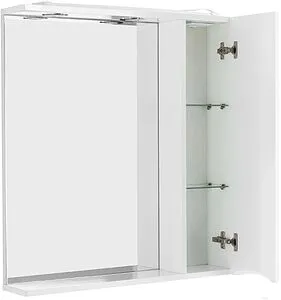 Шкаф-зеркало BelBagno FLY-MARINO 70 R Bianco Lucido MARINO-SPC-700/750-1A-BL-P-R Шкаф-зеркало BelBagno FLY-MARINO 70 R Bianco Lucido MARINO-SPC-700/750-1A-BL-P-R, 5