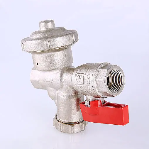 Кран шаровый с фильтром и редуктором давления ½&quot;в x ½&quot;в Valtec VT.300.N.04