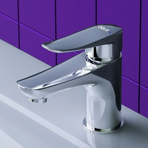 Смеситель для раковины Dorff Ultra хром D5002100 Смеситель для раковины Dorff Ultra хром D5002100