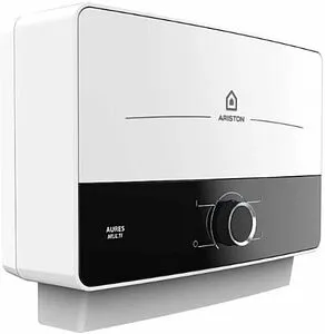 Водонагреватель проточный электрический Ariston Aures Multi 12 TR белый/черный 3195261 Водонагреватель проточный электрический Ariston Aures Multi 12 TR белый/черный 3195261, 1