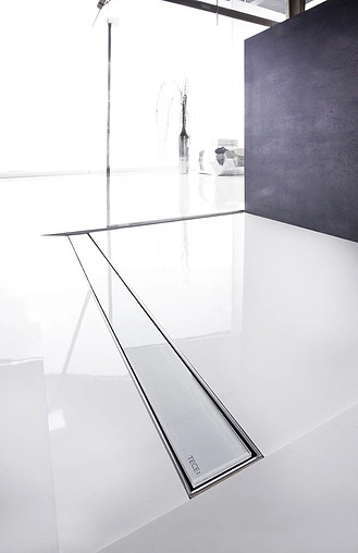 Решетка для лотка 1443мм TECEdrainline Glass 601591 Решетка для лотка 1443мм TECEdrainline Glass 601591