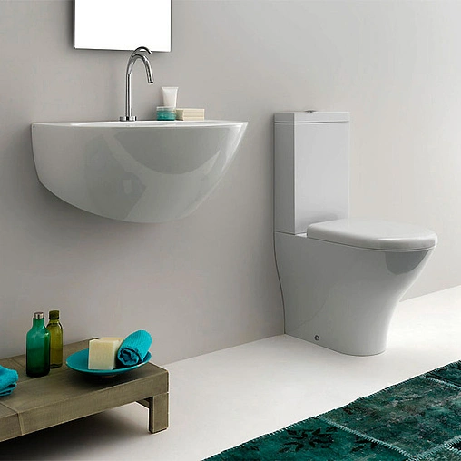 Унитаз-компакт Kerasan Aquatech белый 371701+378101+750990