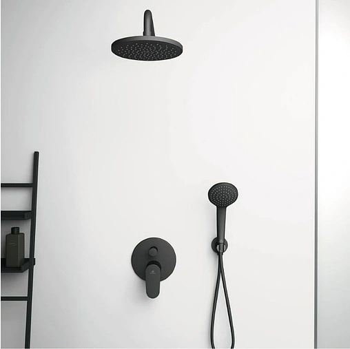 Лейка ручного душа Ideal Standard Idealrain чёрный матовый B9402XG Лейка ручного душа Ideal Standard Idealrain чёрный матовый B9402XG