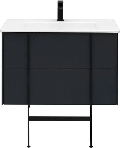 Тумба под умывальник подвесной Allen Brau Reality 80 антрацит 1.32005.AM