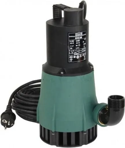 Насос дренажный Q=17м³/ч H=10м DAB Nova 600 M-NA SV 60195636H