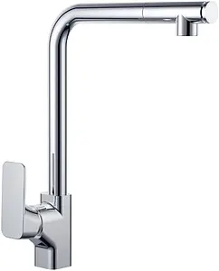 Смеситель для кухни с выдвижным изливом D&K Berlin Freie хром DA1432501 Смеситель для кухни с выдвижным изливом D&K Berlin Freie хром DA1432501, 1