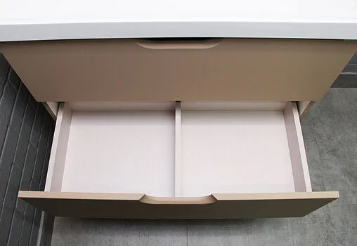 Тумба-умывальник подвесной Домино Dune 80 латте DD2509T+4627173210188