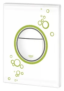 Клавиша смыва для унитаза Grohe Nova Cosmopolitan Print 38847LS0 белый луна Клавиша смыва для унитаза Grohe Nova Cosmopolitan Print 38847LS0 белый луна, 5